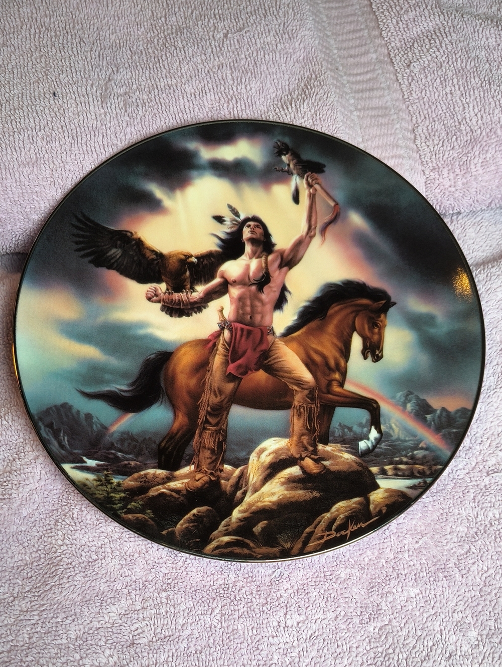 The Bradford Exchange Native Warrior Plate - "The Seeker"